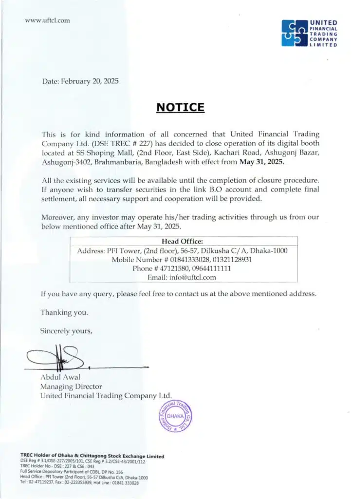 notice