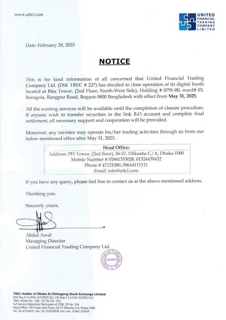 notice