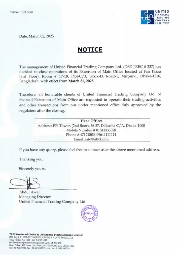 notice