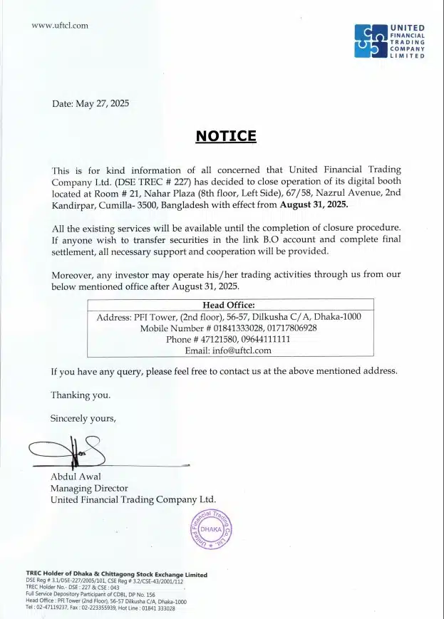 notice