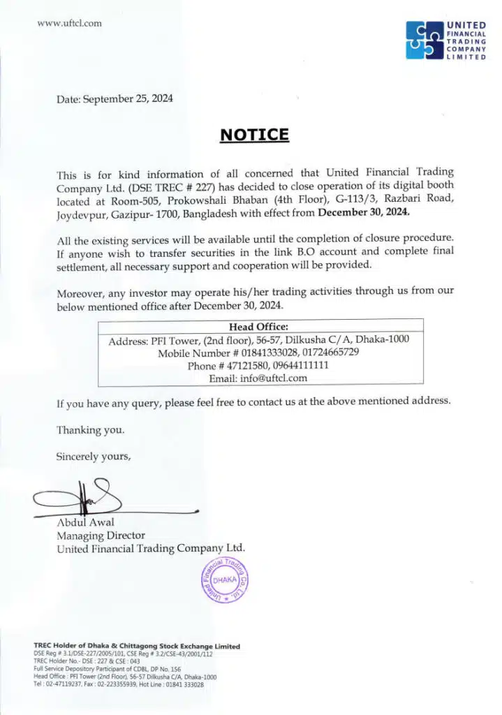 notice