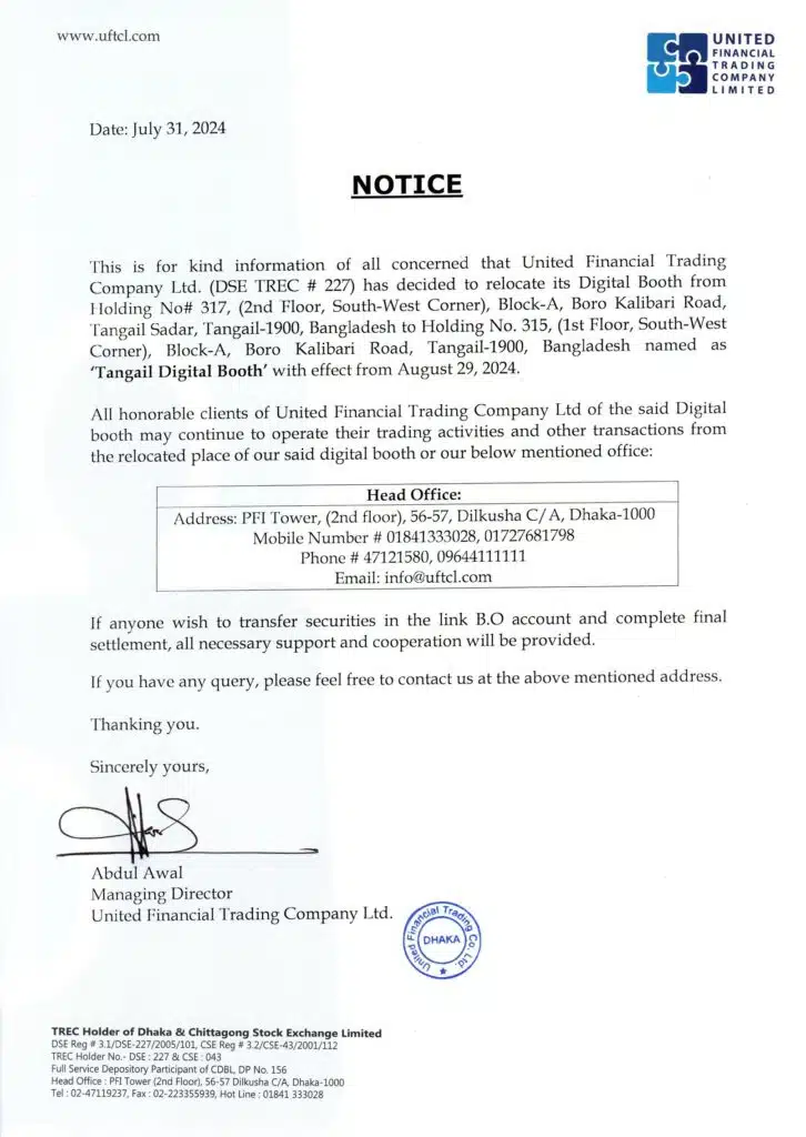 notice