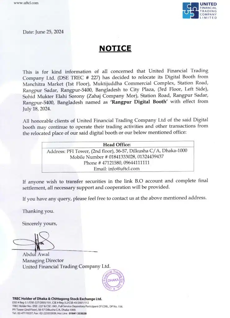 notice