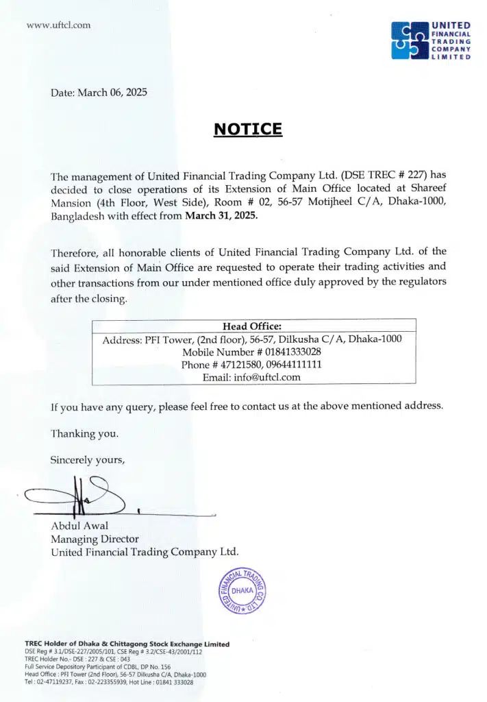 notice
