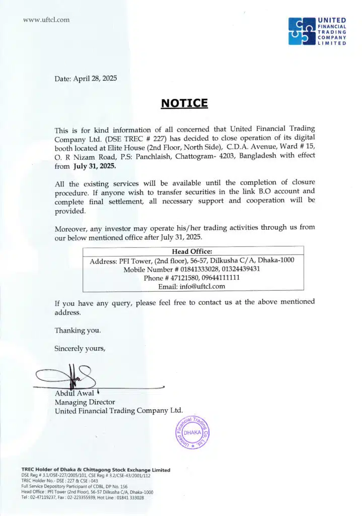 notice
